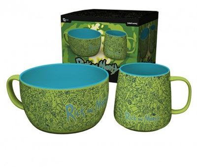 Conjunto Caneca + Taça Rick & Morty - Motif For Discount