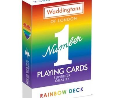 Playing Cards - Rainbow Waddingtons of London Number 1 Supply