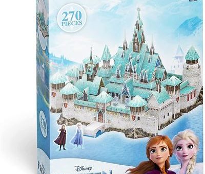 Puzzle 3D Disney - Frozen Arendelle Castle Online now