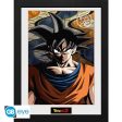 Impressão Emoldurada Goku Online Hot Sale