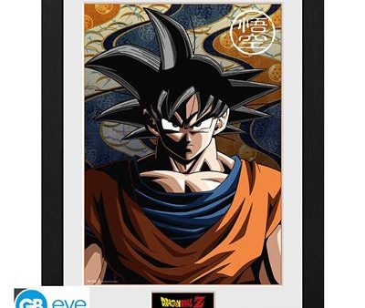 Impressão Emoldurada Goku Online Hot Sale