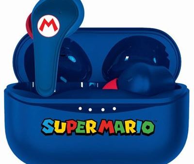 Earpods Nintendo - Super Mario Blue Online Sale