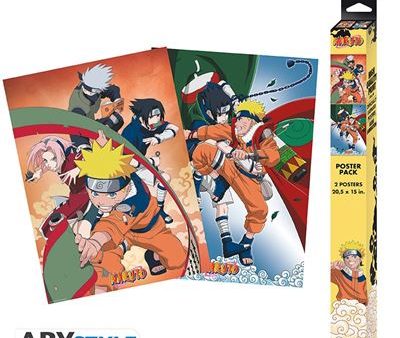 Posters x2 Naruto - Equipe 7 Online now