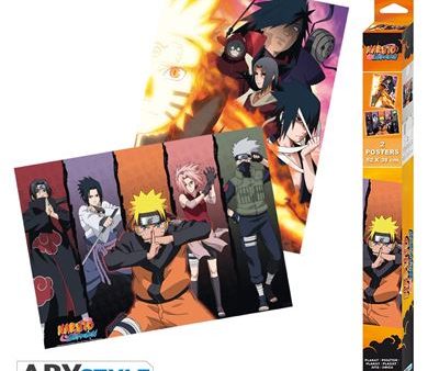 Posters x2 Naruto - Groupes For Cheap