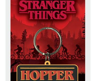 Porta-Chaves De Borracha Stranger Things - Hoper Lives For Discount