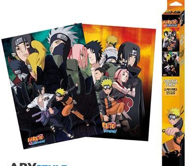 Posters x2 Naruto - Ninjas Supply