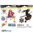 Autocolantes One Piece - Luffy & Law x5 Cheap