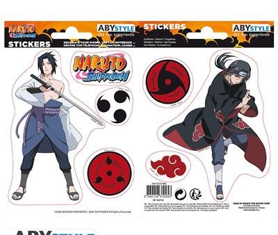 Autocolantes Naruto Shippuden - Sasuke  Itachi x5 For Cheap