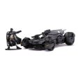 Réplica Batmobile Metal 1:32 Liga Da Justiça com Figura Sale