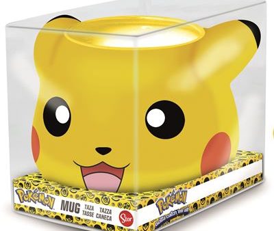 Caneca 3D Pokemon - Pikachu Online Sale