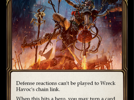 Wreck Havoc (Yellow) [OUT199] (Outsiders)  Rainbow Foil Online Sale