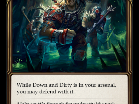 Down and Dirty [OUT184] (Outsiders)  Rainbow Foil Supply