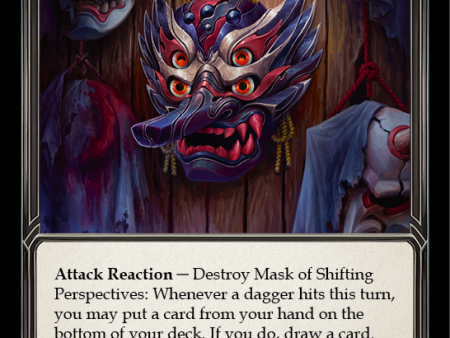 Mask of Shifting Perspectives [OUT140] (Outsiders)  Rainbow Foil For Cheap