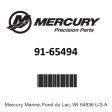 Mercury - Tool - 91-65494 Hot on Sale