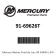 Mercury - Installation tool - 91-69626T Sale