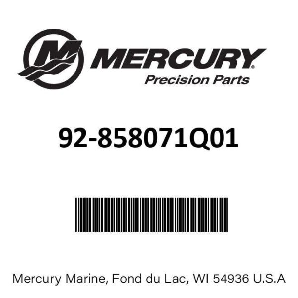 Mercury - Quickstor-qs@12 - 92-858071Q01 Supply