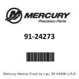 Mercury - Mandrel - 91-24273 For Cheap