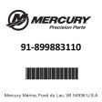 Mercury - Prsr trnsdr p1-rd - 91-899883110 Hot on Sale