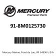 Mercury - Alignment Shaft Tool - For MerCruiser Drives Used with 4.2L TDI Engines - 91-8M0125730 Discount